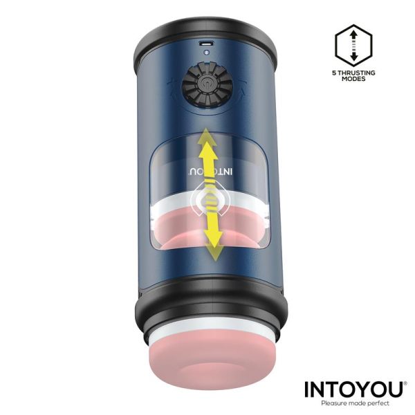 Tenkro Masturbator wit Thrusting and Heat USB-C - Image 4