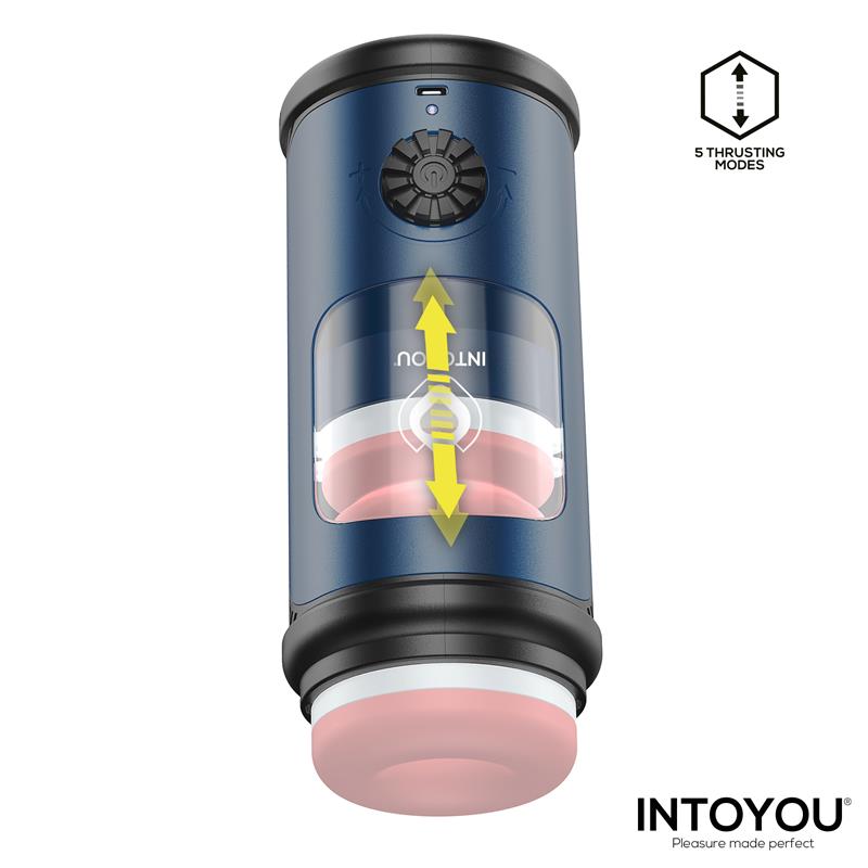 Tenkro Masturbator wit Thrusting and Heat USB-C - Image 4