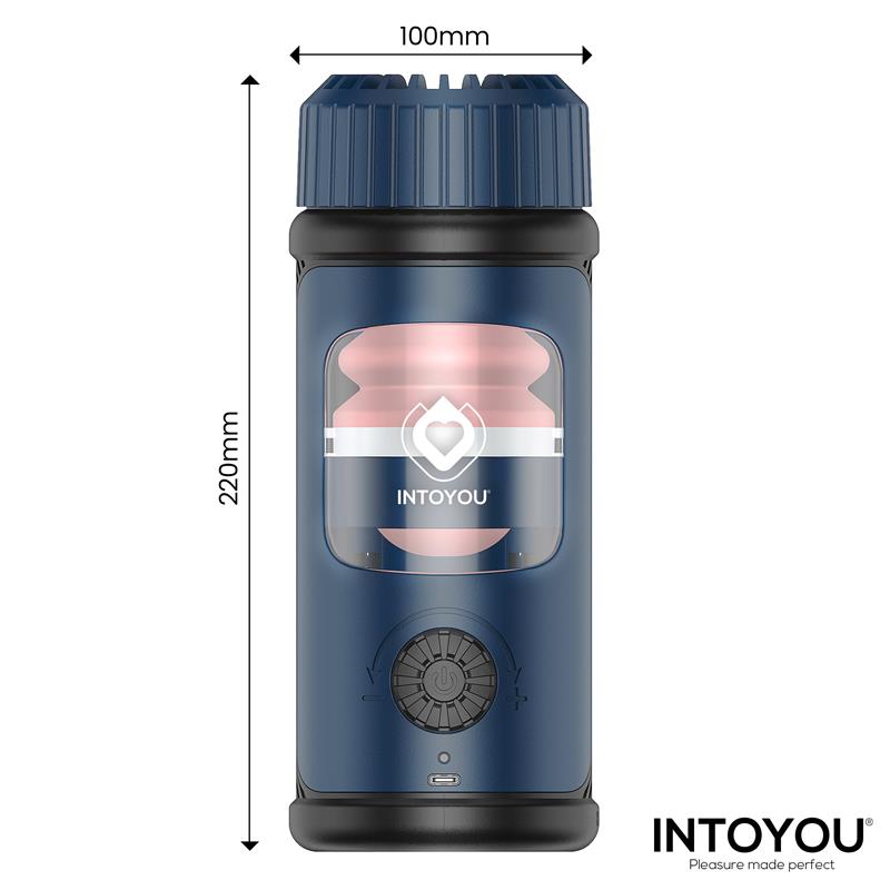 Tenkro Masturbator wit Thrusting and Heat USB-C - Image 8