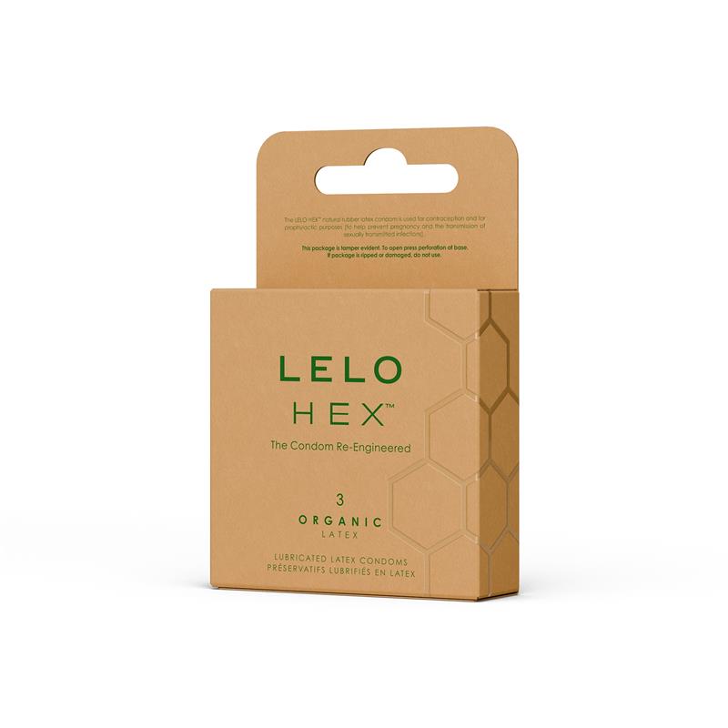 HEX Condoms Organic 3 units - Image 2
