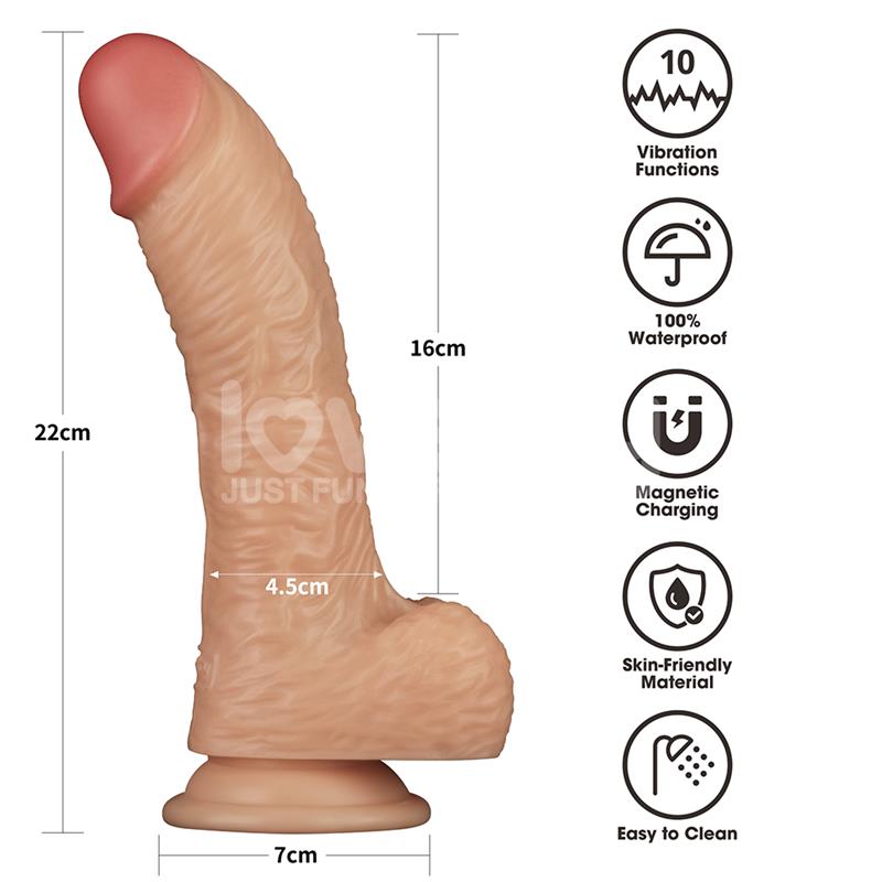 Strap On with Vibrating Dildo 8.5 - Image 27