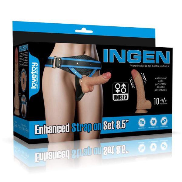 Strap On with Vibrating Dildo 8.5 - Image 28
