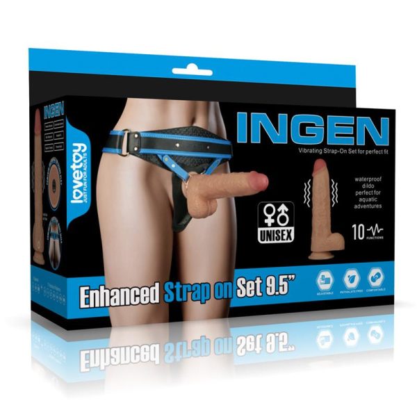Strap On with Vibrating Dildo 9.5 - Image 28