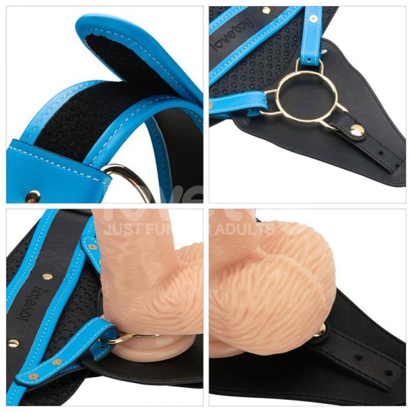 Strap On with Vibrating Dildo 9.5 - Image 8