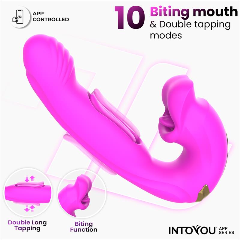 Bimby Biting and Double Tongue Tapping Vibrator with App - Image 4