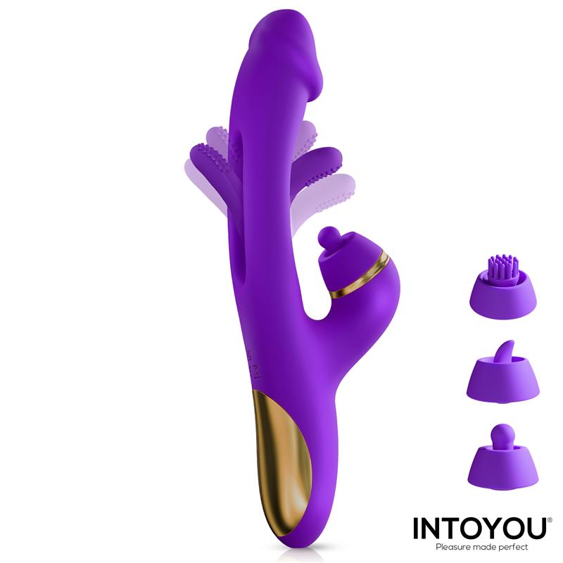 Siter 2.0 Flapping Tongue with Hitting Ball Vibrator with Caps - Image 4