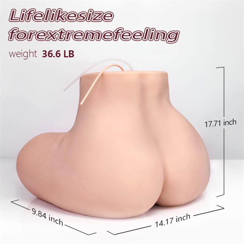 Ingrid Torso with Vibration and Sucking Efect 15.3 kg - Image 11
