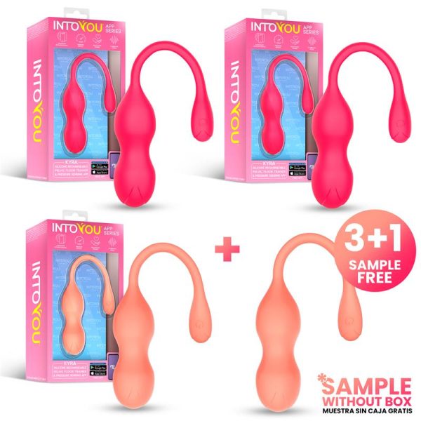 Pack 3+1 Kyra Pelvic Floor Trainerwith  Pressure Sensing and APP