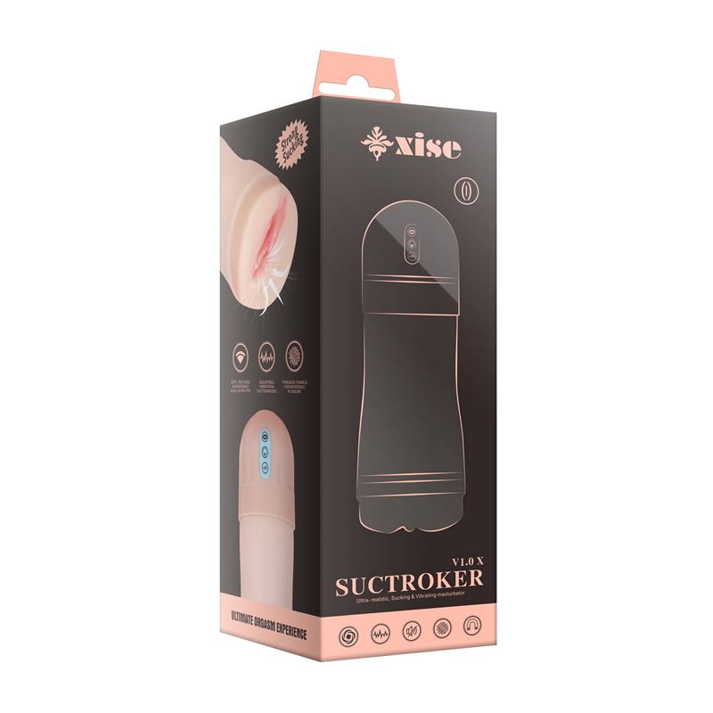 Masturbator with Vibration and Sucking Efect Suctroker V1.0 X - Image 11