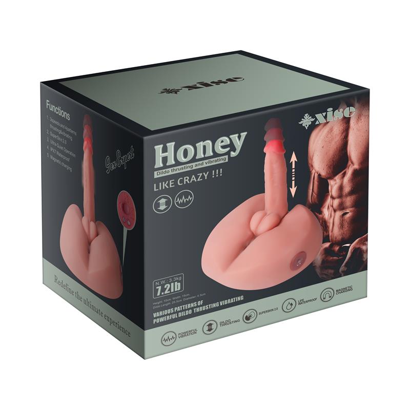 Honey Masturbator with Thrusting and Vibrating 3.2 kg - Image 2
