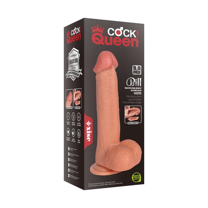 Bill Dildo Dual Layer Silicone 8.66 - Image 11