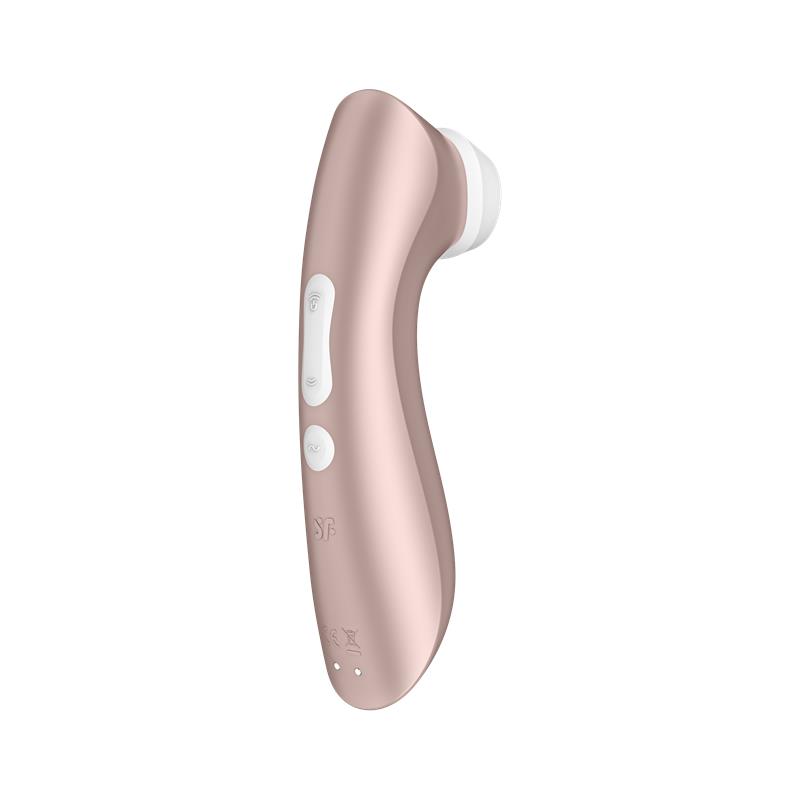 Pro 2+ Clitoris Sucker with Vibration Rose Gold - Image 3