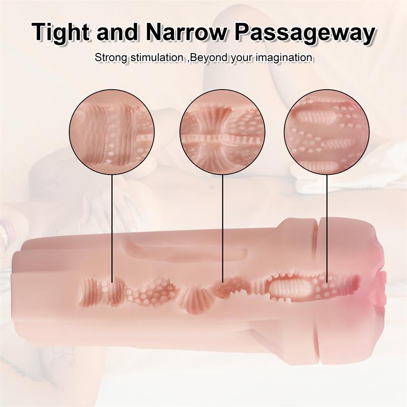 Dot Vagina Masturbator with Vibration - Image 5