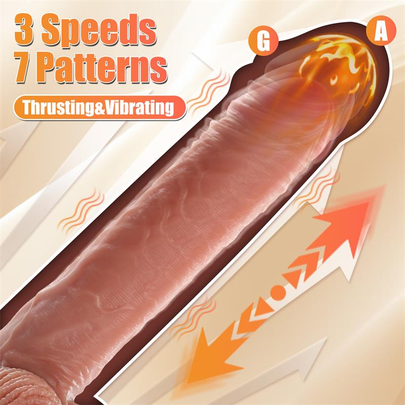 Marvin Dildo with Thrusting and Vibratiion 8.07 - Image 5