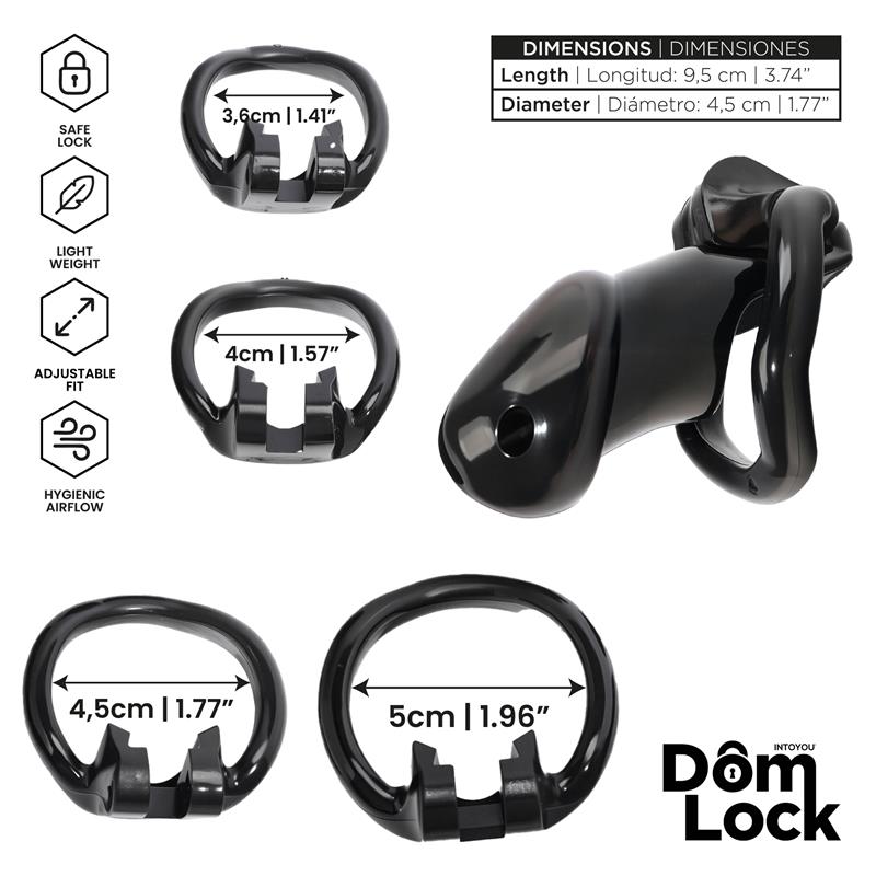 Guard Chastity Cage with Internal Lock Size M - Image 3