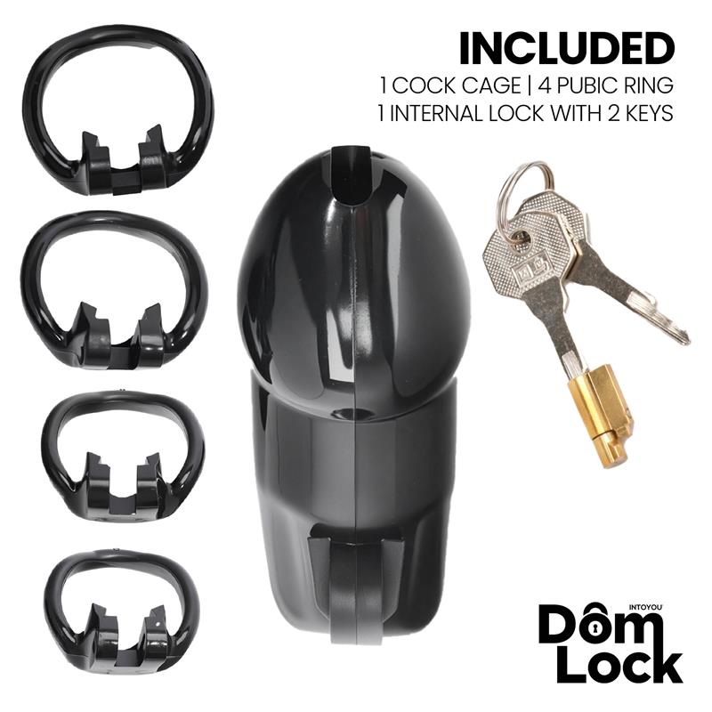 Guard Chastity Cage with Internal Lock Size M - Image 4