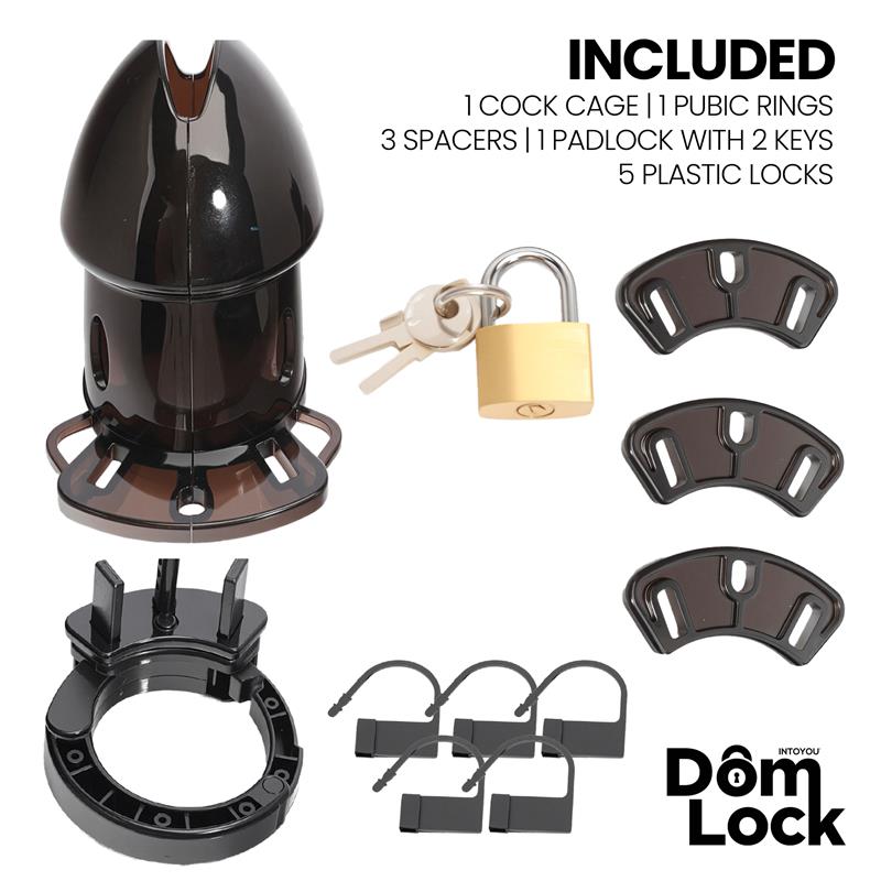 Cell Chastity Cage with Spacers - Image 3