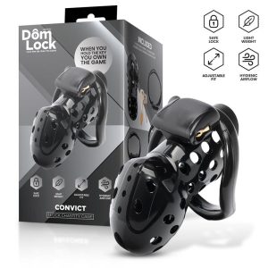 Convict Chastity Cage with Internal Lock