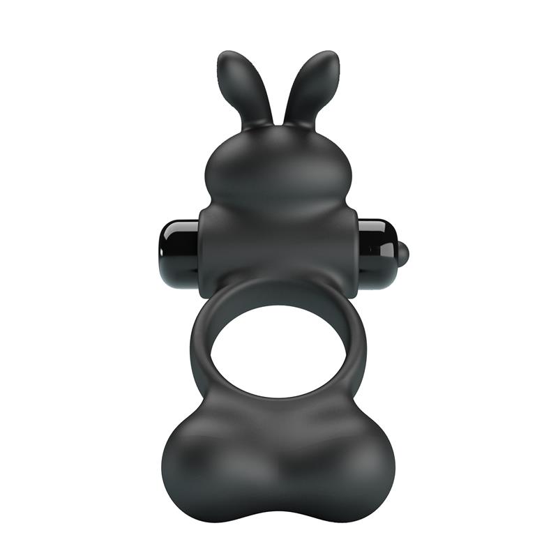 Yusuf Vibrating Penis Ring with Steel Beads 2x33gr - Image 3