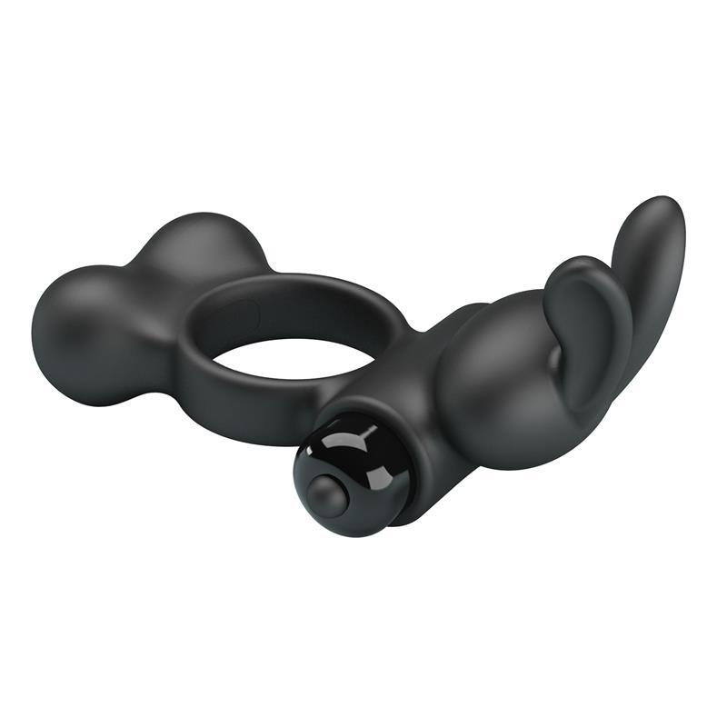 Yusuf Vibrating Penis Ring with Steel Beads 2x33gr - Image 8