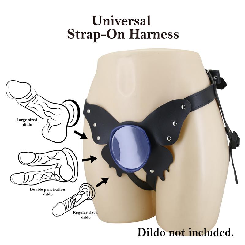Caludio II Universal StrapOn Harness Butterfly - Image 3