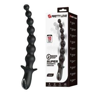 Rigdon Anal Beads with Vibration