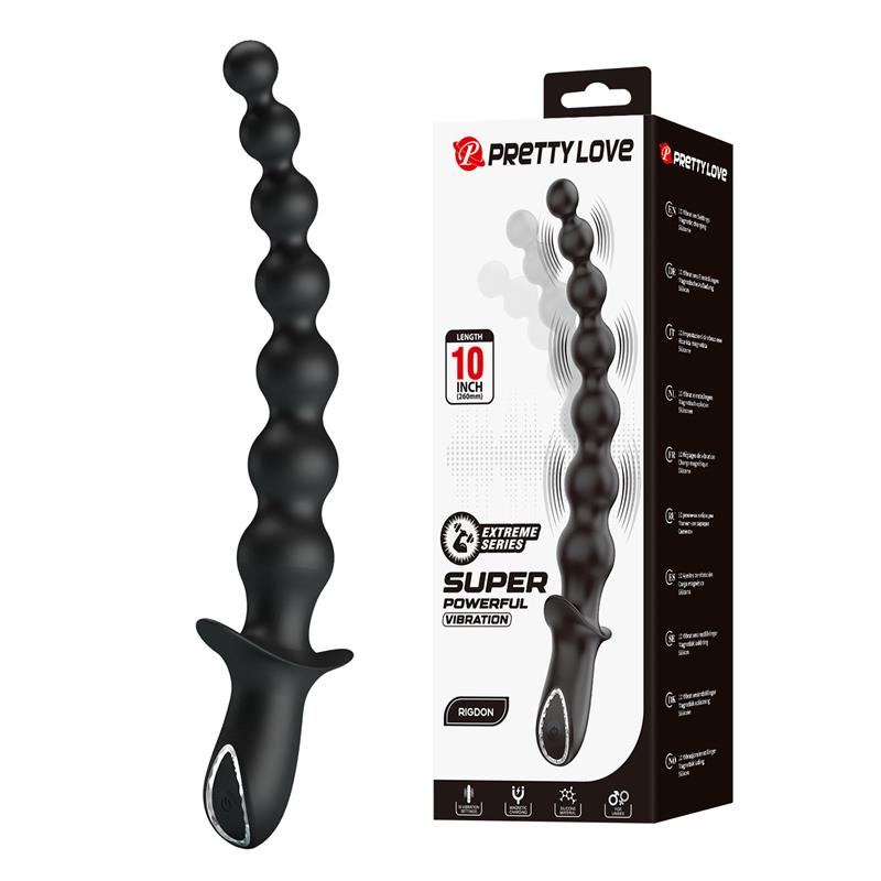 Rigdon Anal Beads with Vibration