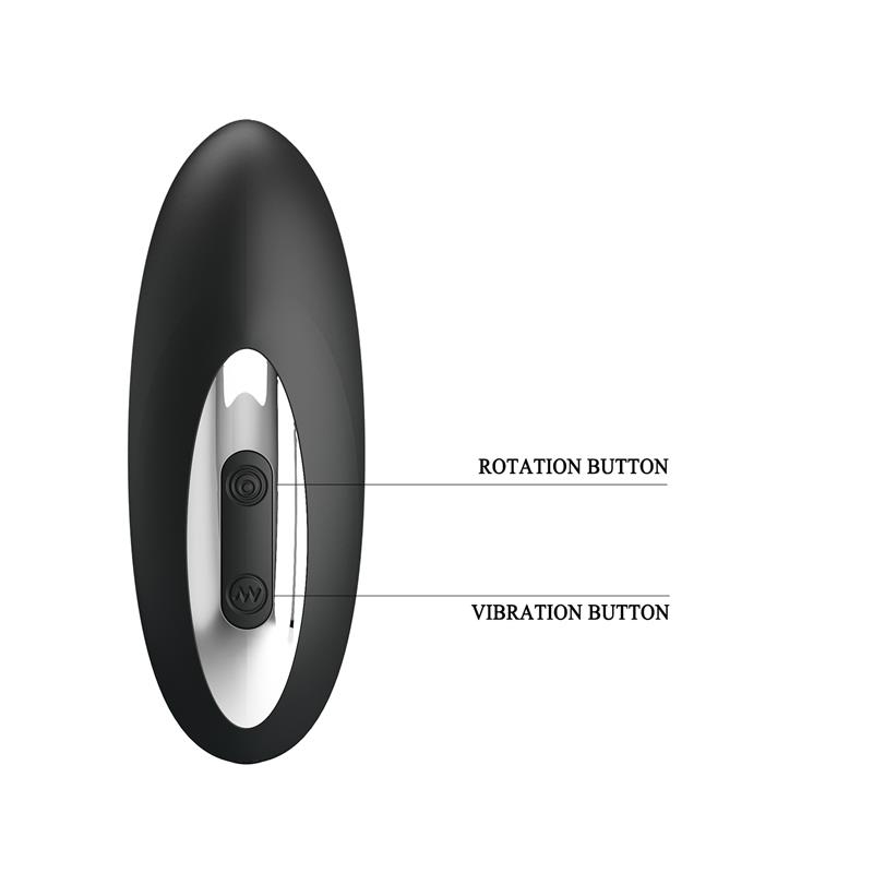 Prostate Massager with Vibration and Rotating Balls - Image 6