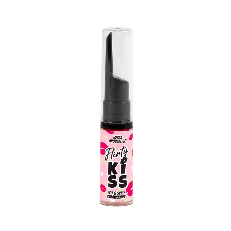 Flirty Kiss Strawberry and Mint Oral Sex Gels 2x8g - Image 5