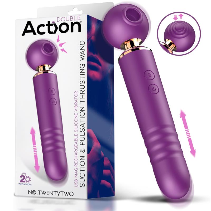 No. TwentyTwo Clitoris Sucker 3 in 1 with Pulsation and Thrusting