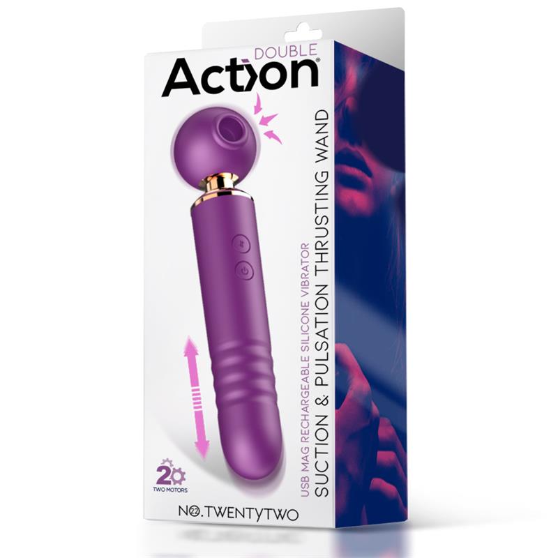 No. TwentyTwo Clitoris Sucker 3 in 1 with Pulsation and Thrusting - Image 7