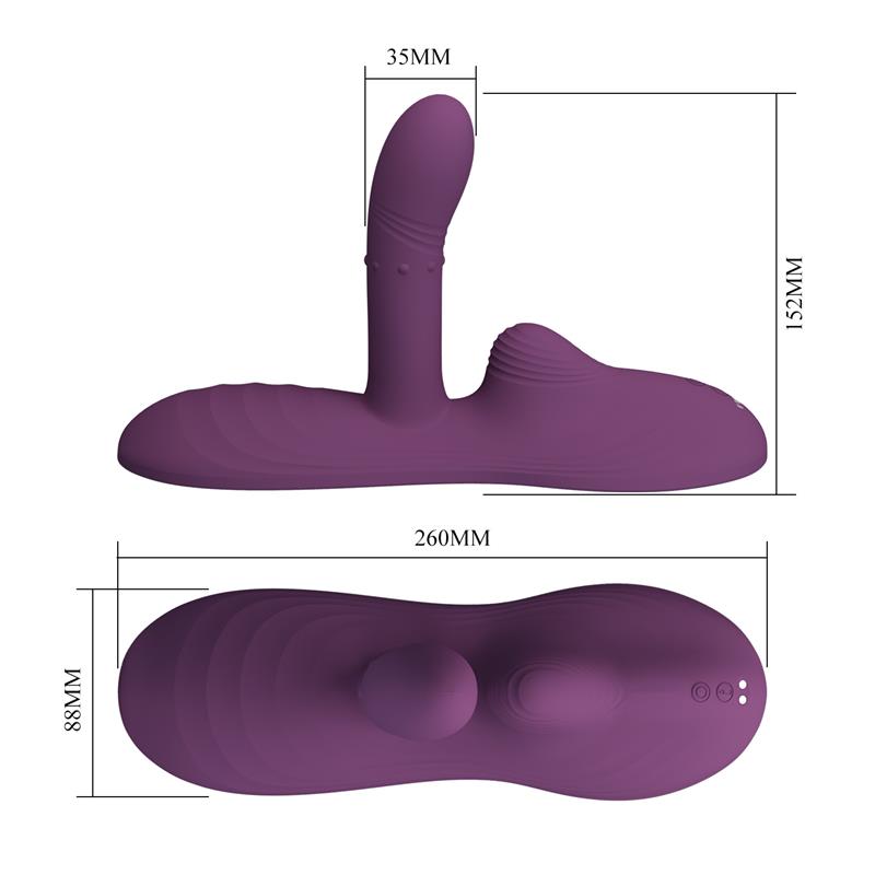 Luka Seat with Vibrator, Finger, Heat Effect and Rotating Beads - Image 10