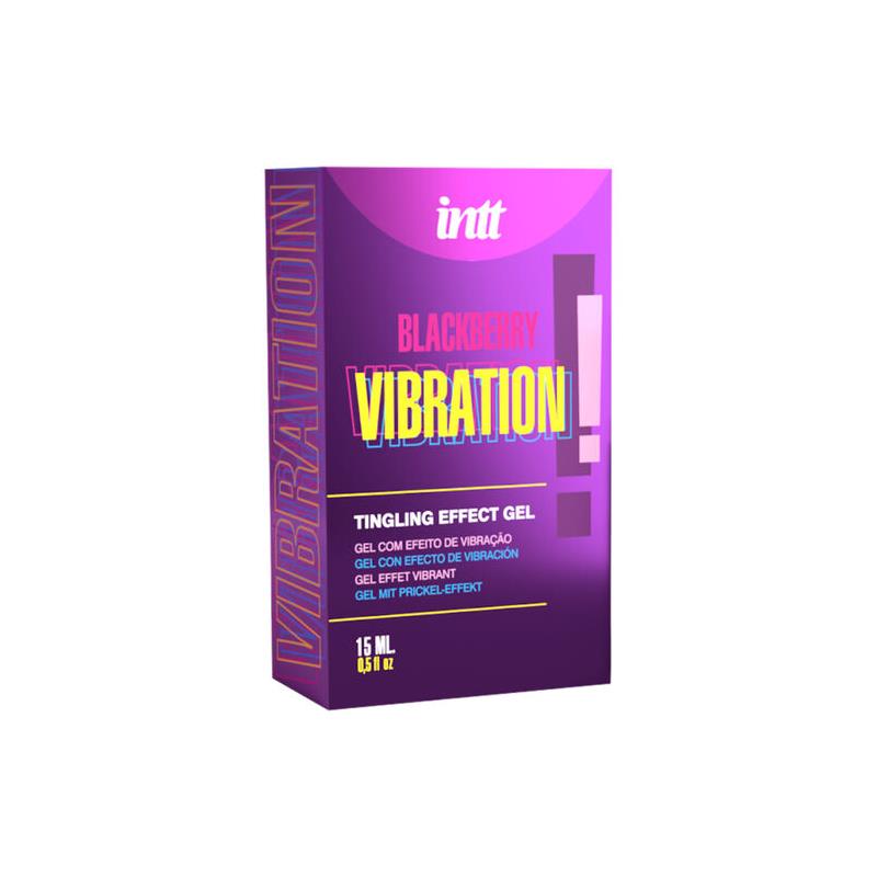 Blackberry Tingling Effect Vibrating Gel 15 ml - Image 3