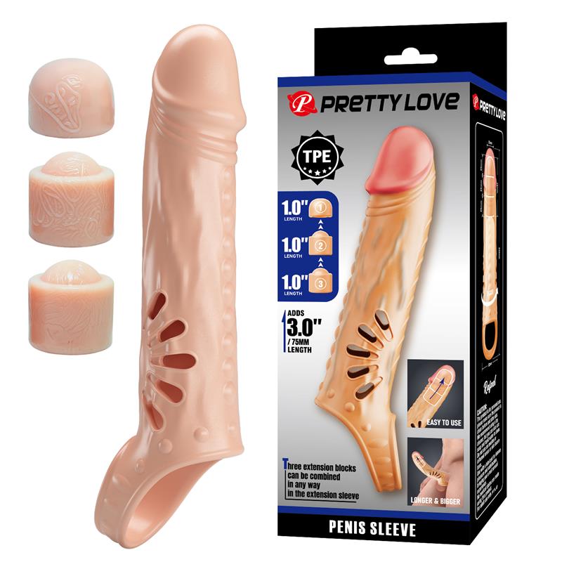 Penis Sleeve with Extension