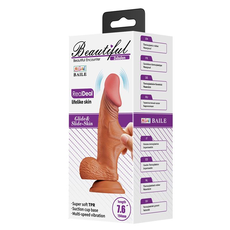 Zebulon Relistic Vibrating Dildo 7.6 - Image 10