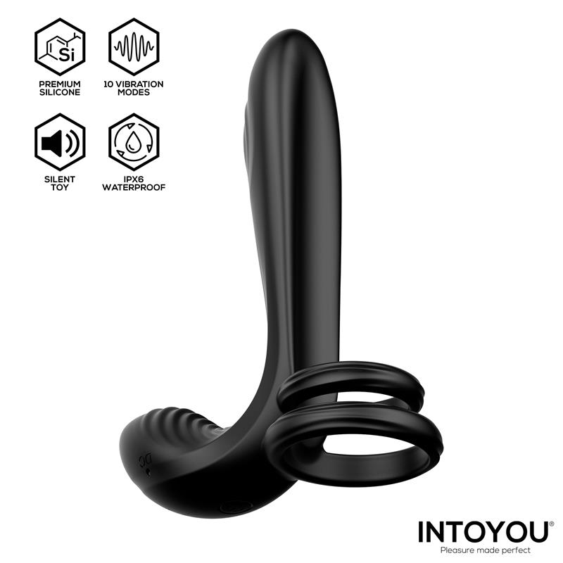 Synkox Girth Gainer Vibrating Double Cockring - Image 3