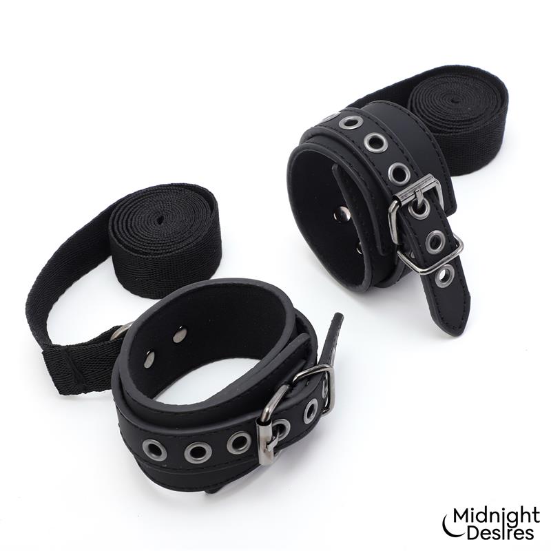 Bondage Set with Blindfold, Feather Tickle and Cuffs - Image 6