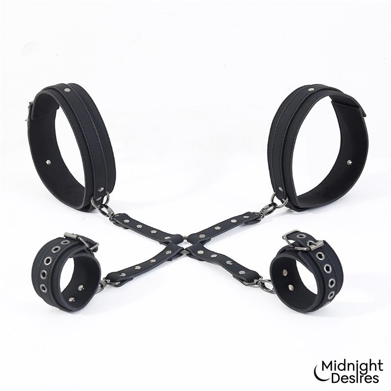 Cuffs and Thigh Hogtie Set - Image 2