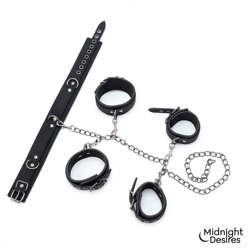 Restriction Set with Collar and Cuffs - Image 2