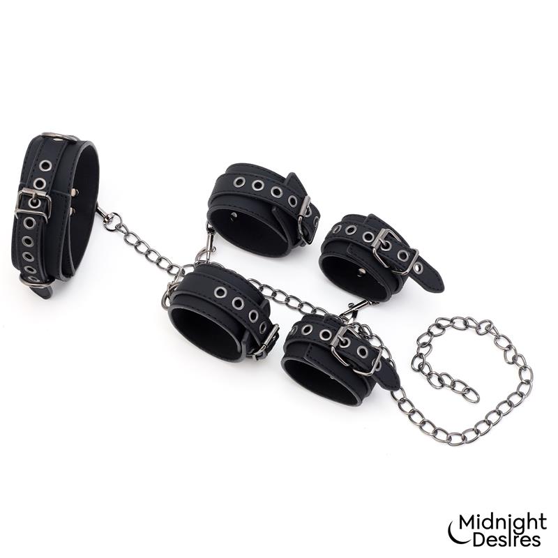 Restriction Set with Collar and Cuffs - Image 3