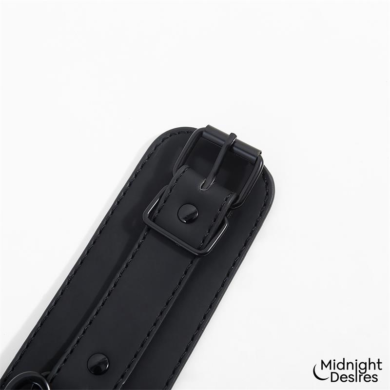 Restraint Set with Collar with Leash and Cuffs - Image 8