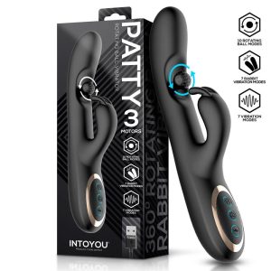 Patty Vibrator with Rotating Ball