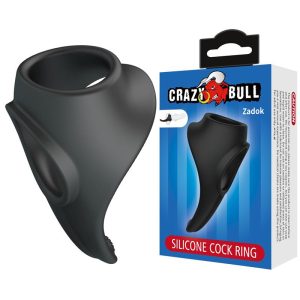 Zadok Silicone Cock and Testicles Ring