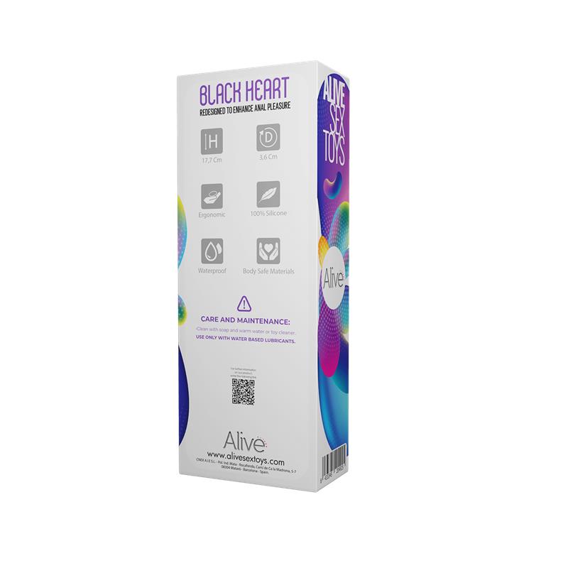 Stimulator Heart Teal Black - Image 4