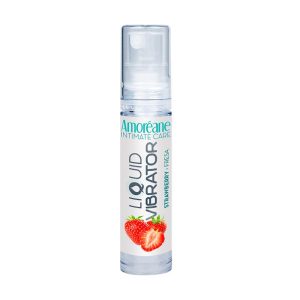 Liquid Vibrator Waterbase Strawberry 10 ml