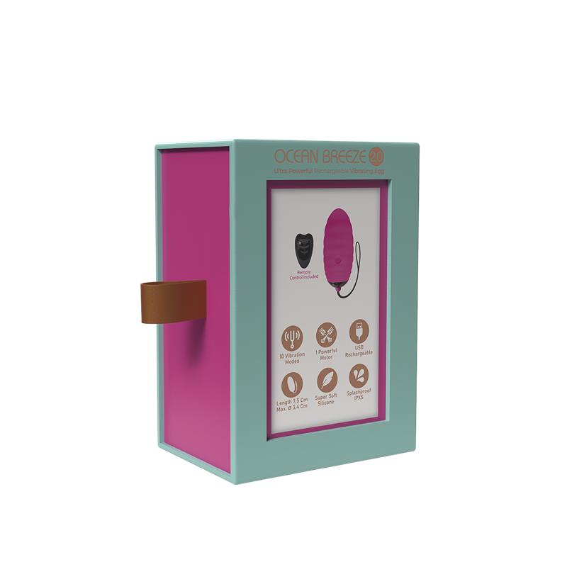 Vibrating Egg with Remote Control Ocean Breeze 2.0 Pink - Image 5
