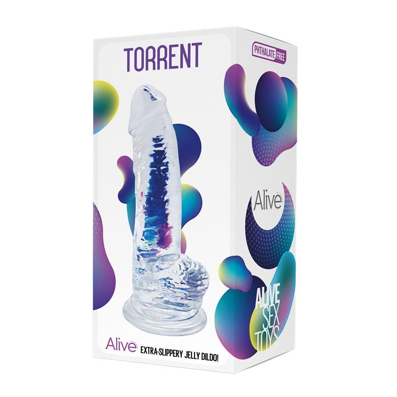 Jelly Dildo Torrent 20.6 cm - Image 2