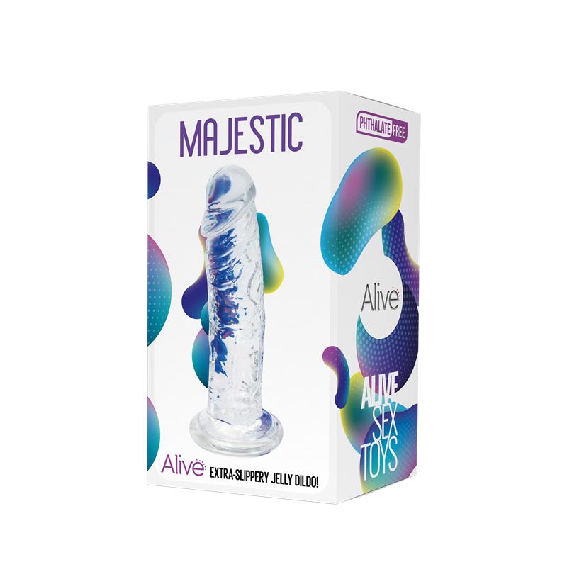 Jelly Dildo Majestic 14.7 cm - Image 2