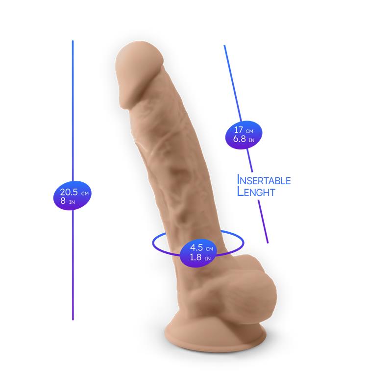 Dildo Mod. 1 - 8 ZD03 10 Vibrating Functions and Remote Control - Image 7