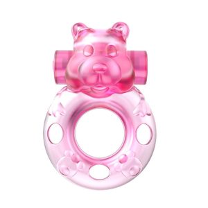 Cock Ring with Vibrating Bullet Bear